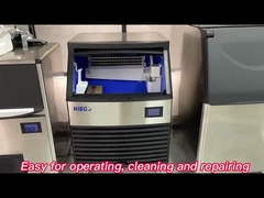 HIEGO 상업적 얼음 생성 장치들은 나노 푸른 빛과 광장 제빙기를 냉각시켜 방송됩니다