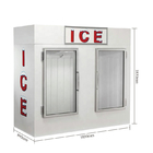 R404a 옥외 얼음 상인 전시 공기 냉각 아이스크림 상인