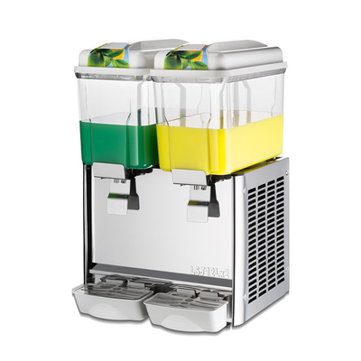 냉장된 두 배 음료 음료 분배기 300W 12l 다수 주스 분배기