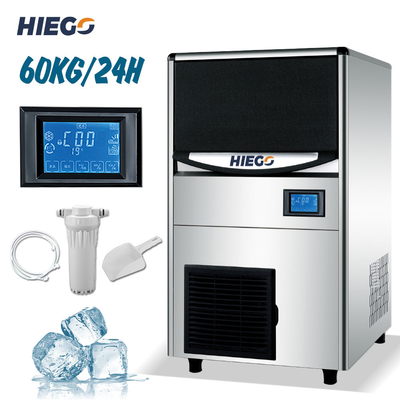 바 판매점 60 킬로그램 공기 냉각법을 위한 상업적 150Lb 자동 제빙장치