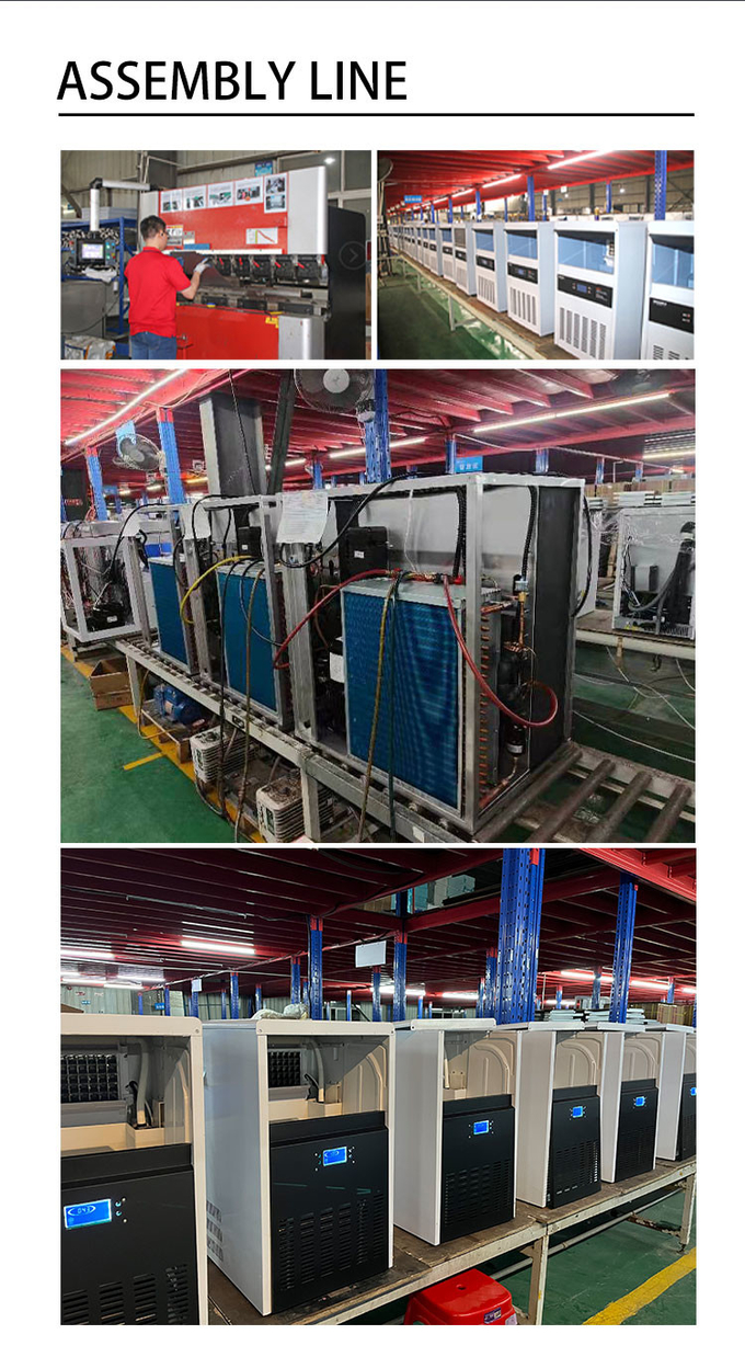 판매를 위한 대중음식점 막대기 다방을 위한 공장 ODM OEM 100kg 24H LCD 상업적인 제빙기 기계 8