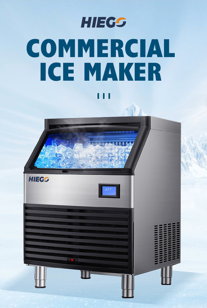35kg 완전 자동 제빙기 100kg 냉장고 제빙기 공기 냉각 0