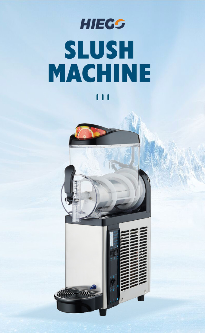 냉동 음료 기계 12L*1 상업적 슬러시 기계에 윤활유를 바르느요 0