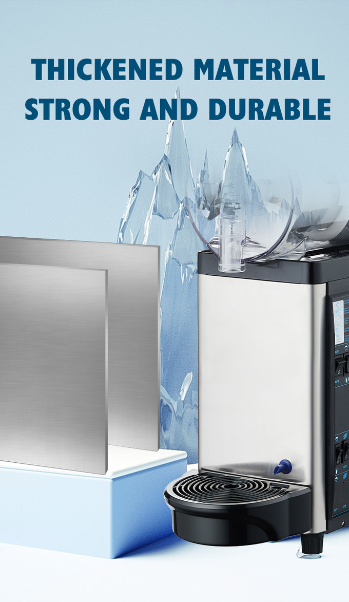 독창적 산업적 동결된 슬러시 기계 24L 상업적 냉동 음료 기계 2