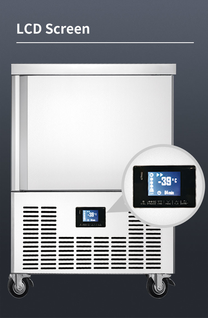 R404A 블라스트 냉동고 냉각기 5 트레이 공기 냉각 블라스트 냉동고 산업 7